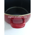 Belly Style popular enamel mussels pot for promotional